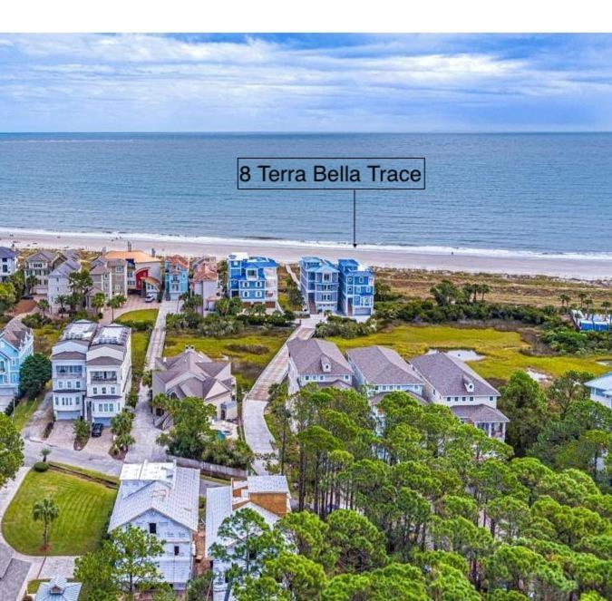 8 Terra Bella Trace- Oceanfront, 6 Primary Rooms, Pool, Roof Top, Free Activities Included Hilton Head Island Exterior foto