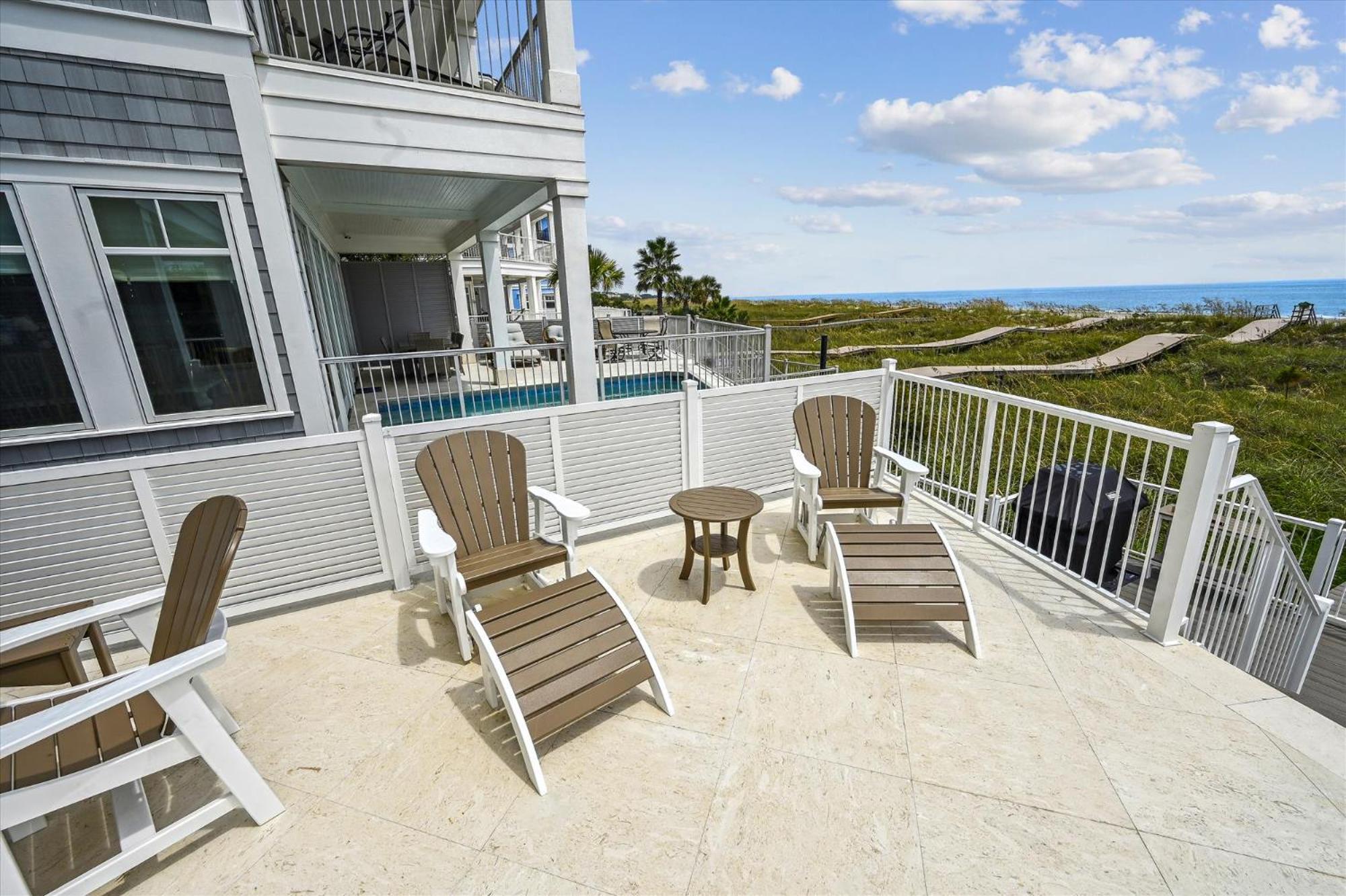 8 Terra Bella Trace- Oceanfront, 6 Primary Rooms, Pool, Roof Top, Free Activities Included Hilton Head Island Exterior foto