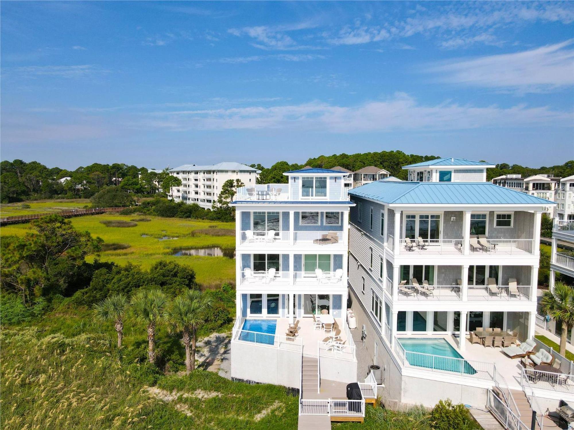 8 Terra Bella Trace- Oceanfront, 6 Primary Rooms, Pool, Roof Top, Free Activities Included Hilton Head Island Exterior foto